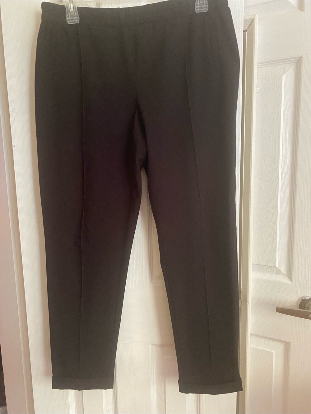 Reitmans Black Cropped Dress Pants for Women
